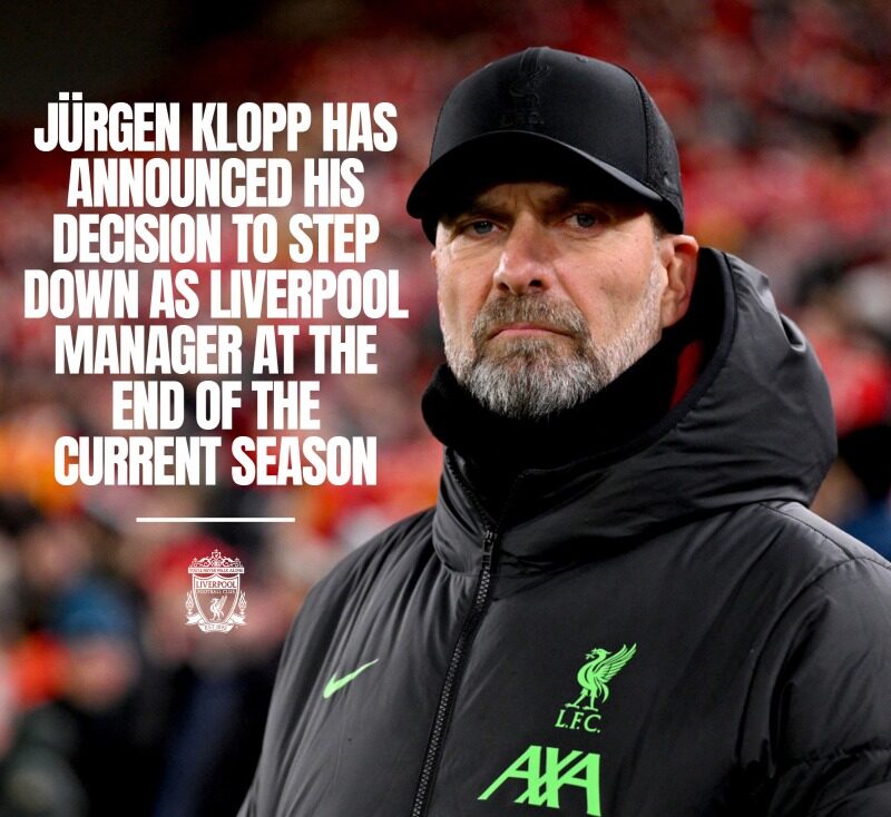 Jurgen Klopp Leaving Liverpool
