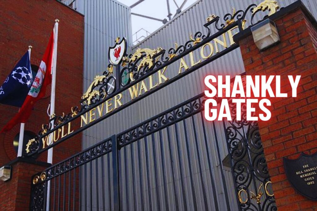 Shankly Gates: Memorial Gates Dedicated to Bill Shankly at Anfield in ...