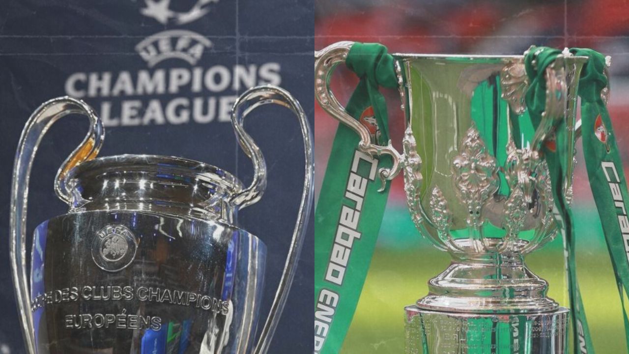 Liverpool Champions League and Carabao Cup Draw