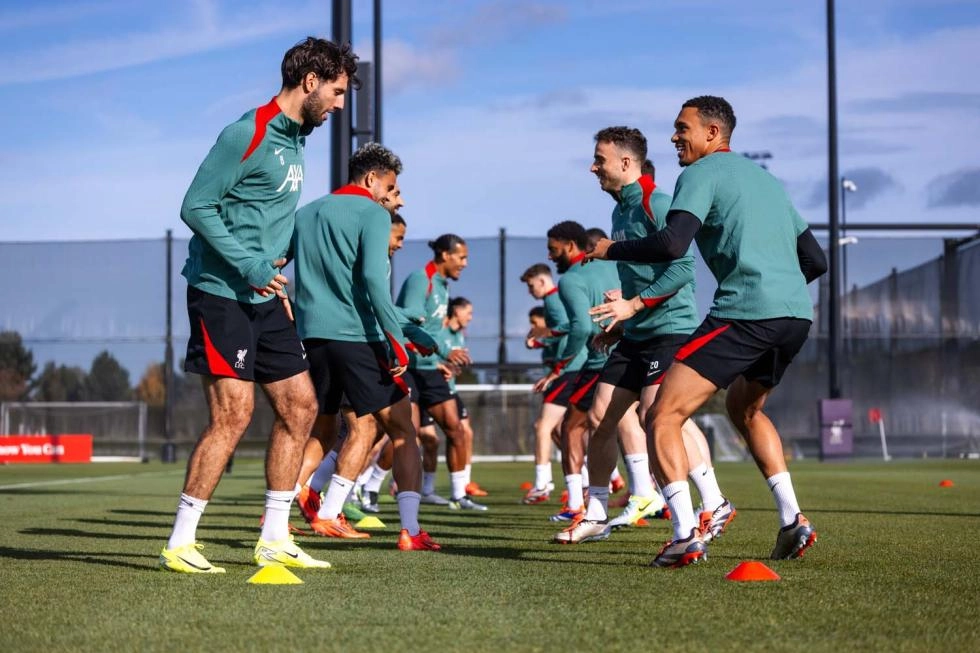 Training-Liverpool vs chelsea