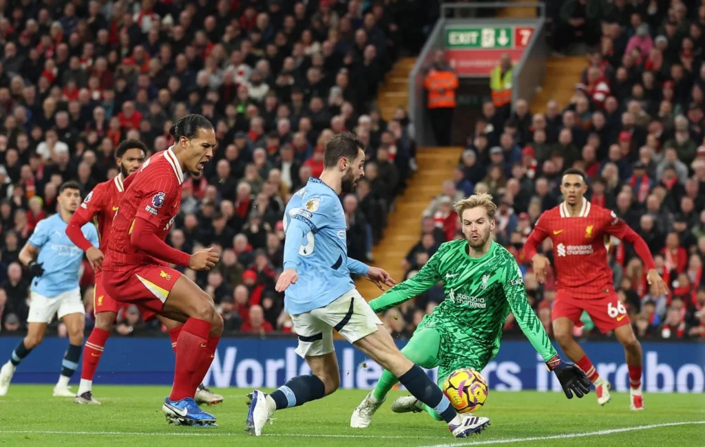 Liverpool 2-0 Manchester City: Reds Secure Victory and Go Nine Points Clear  at the Top - Liverpool FC Times