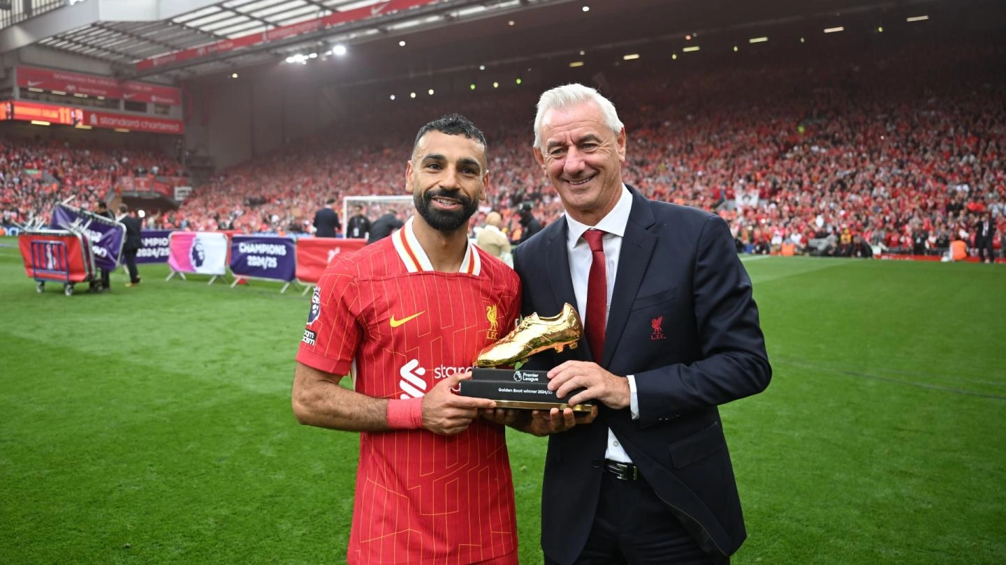 Mohamed Salah Golden Boot Winner
