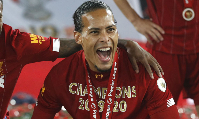 Van dijk to lift premier league trophy