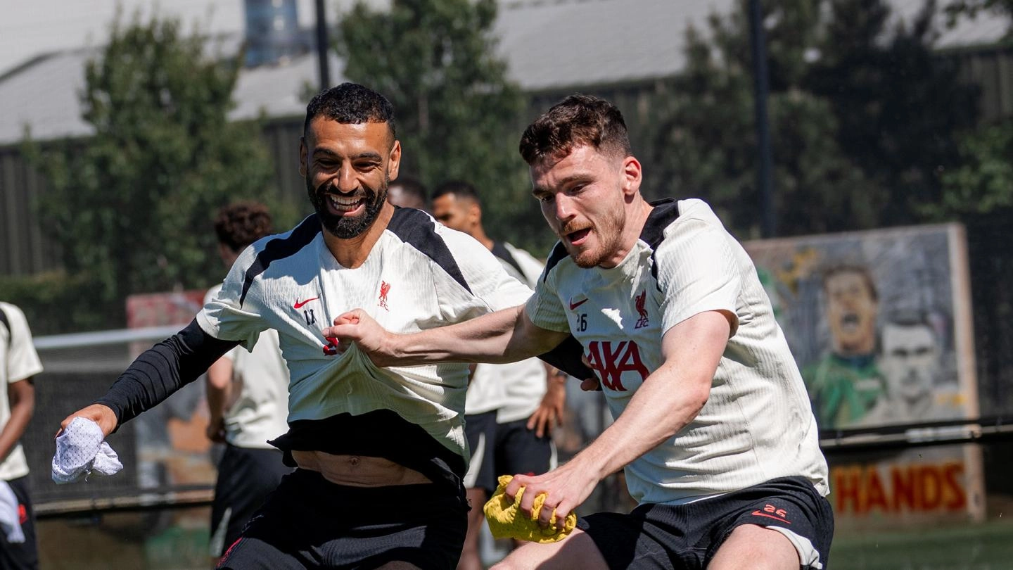 Brighton vs Liverpool-Training