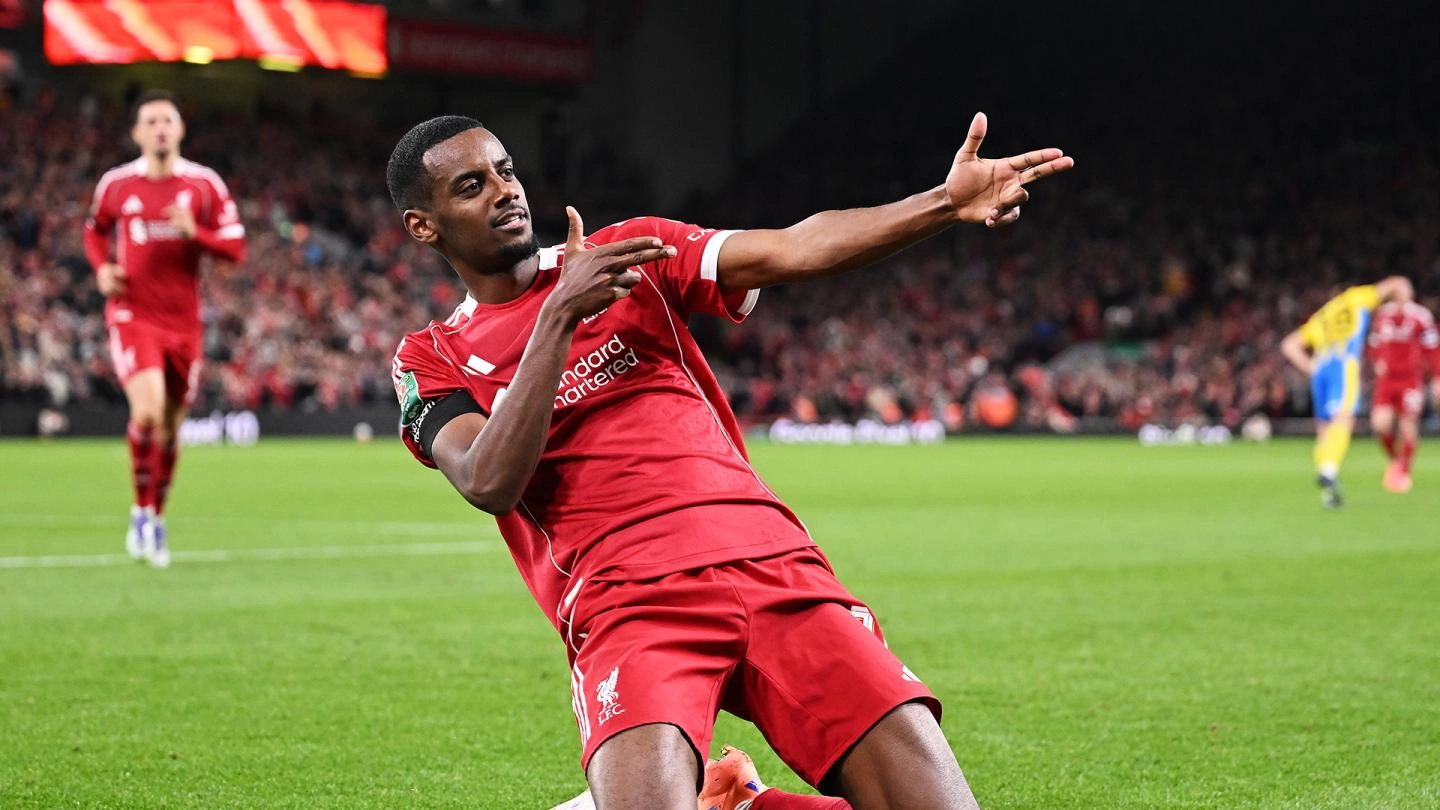 Alexander Isak vs Southampton Carabao Cup