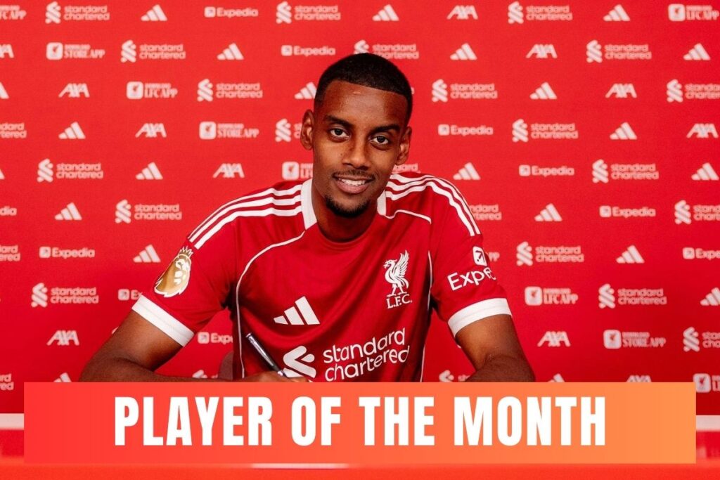 Alexander Isak - Player of the month
