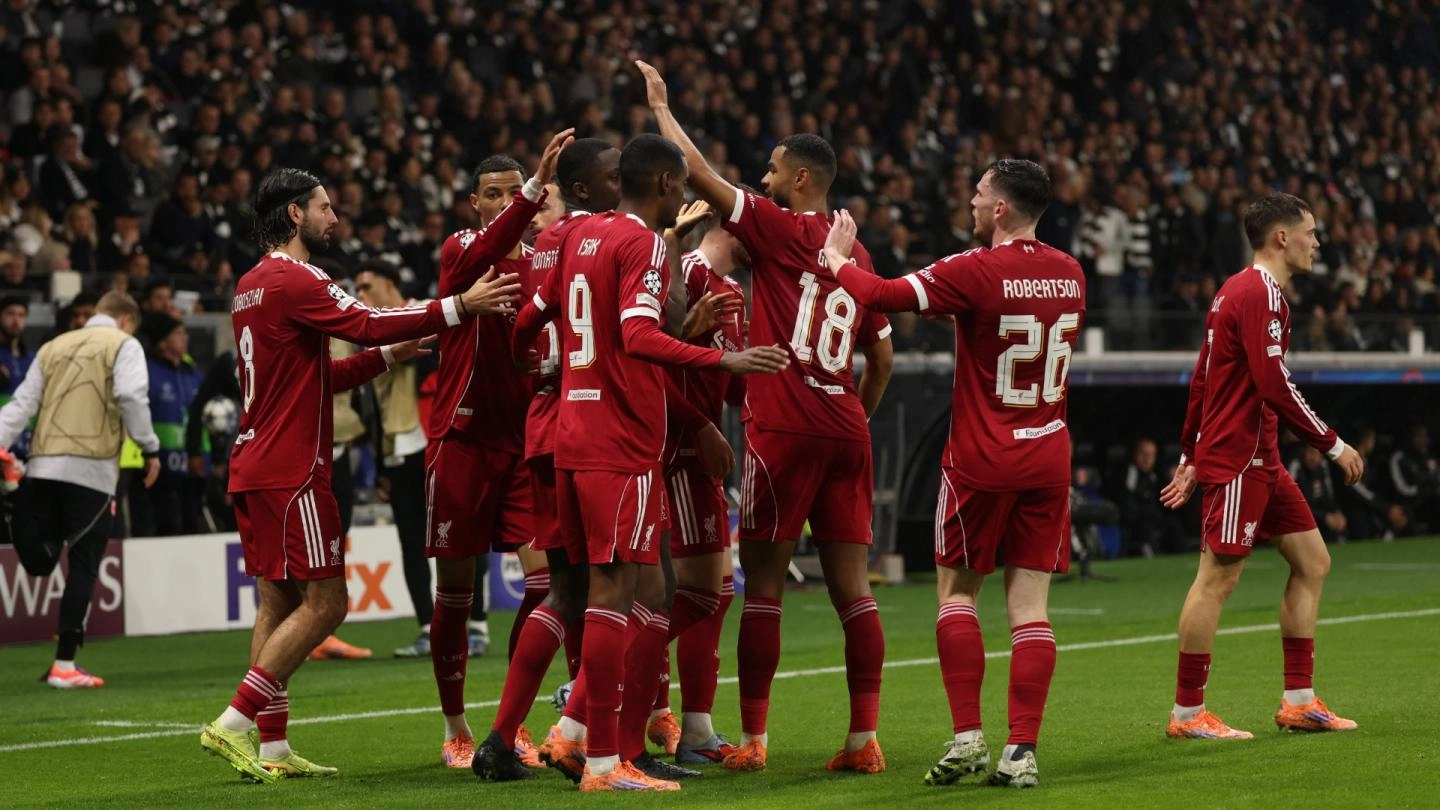 Eintracht Frankfurt 1-5 Liverpool