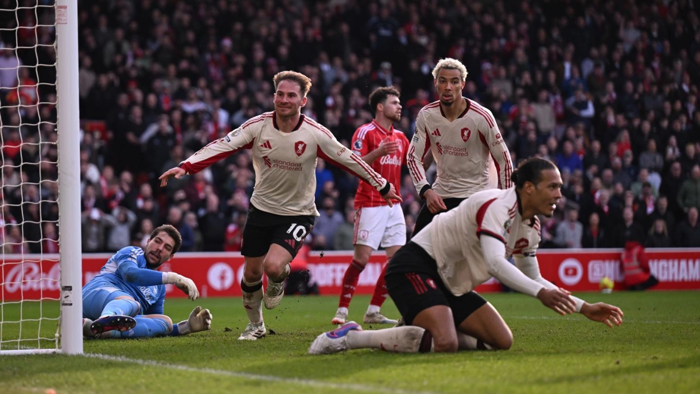 Nottingham Forest 0-1 Liverpool fc match report