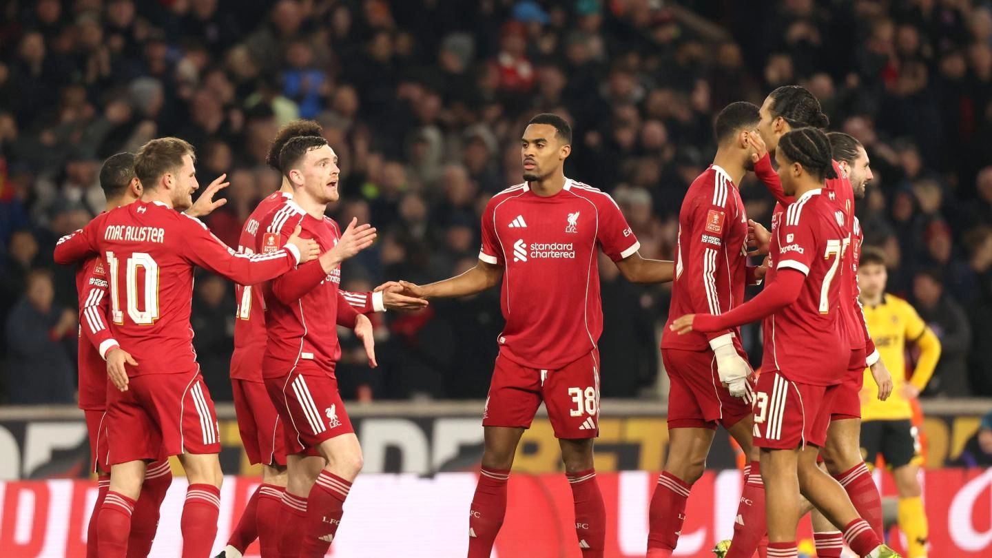 Wolves 1-3 Liverpool fa cup