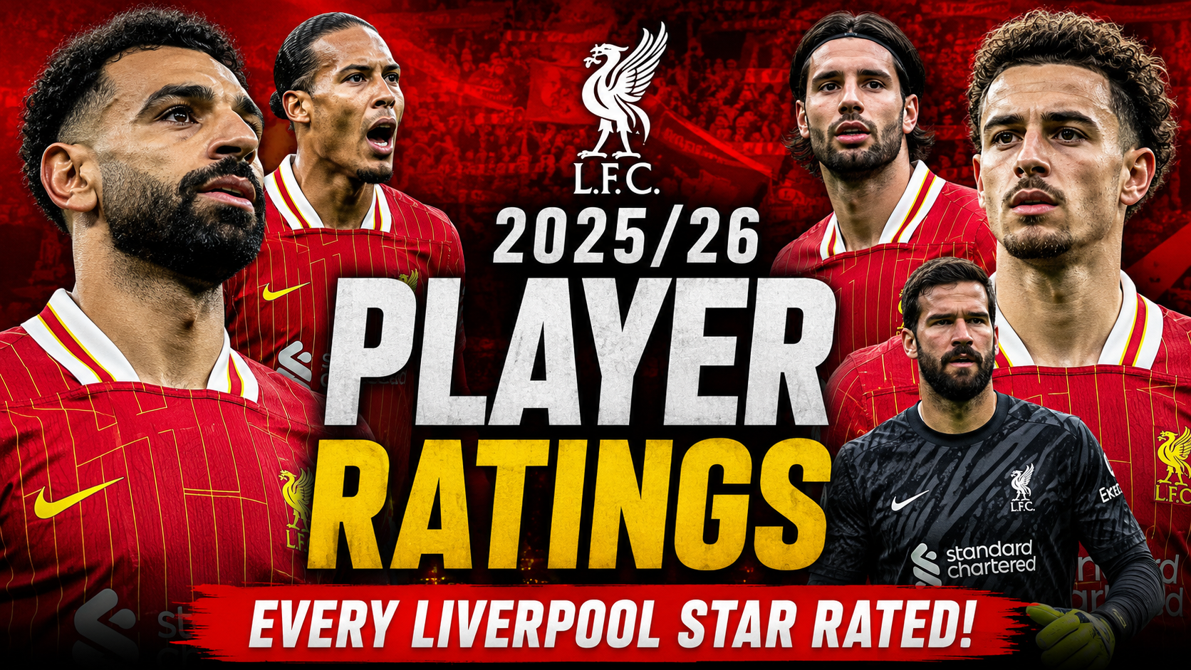 Liverpool FC times Player Ratings