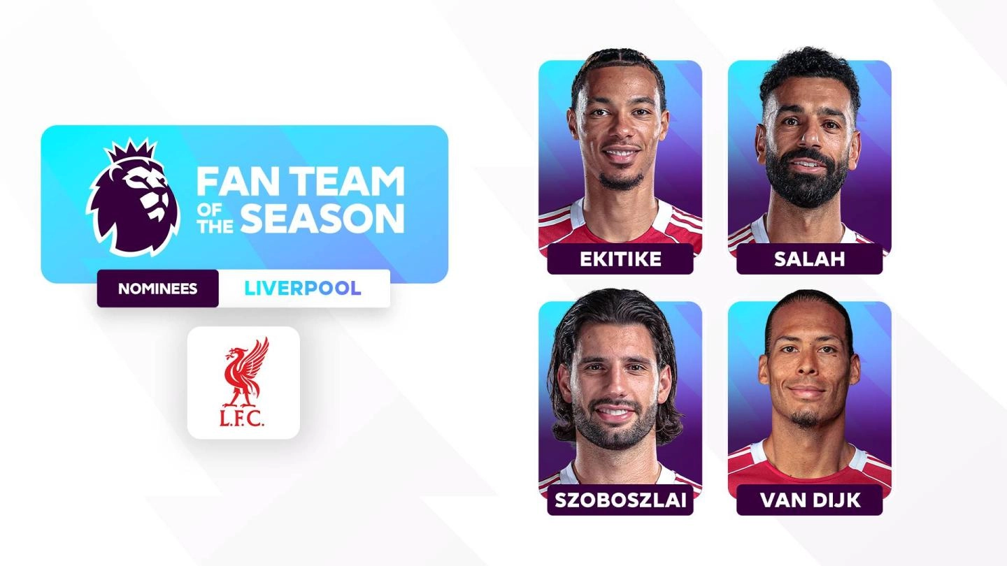 Premier League Fan Team Of The Season Nominees